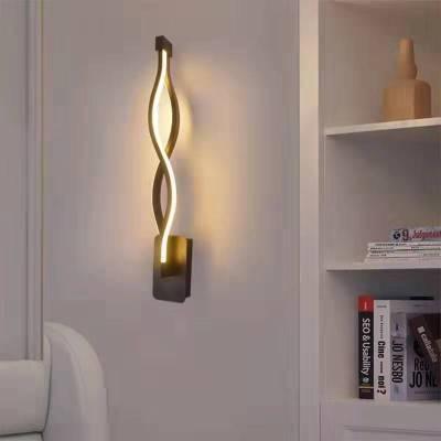 Nordic LED Wall Lamp - Minimalist Bedside Light for Bedroom