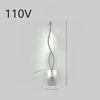 Nordic LED Wall Lamp - Minimalist Bedside Light for Bedroom