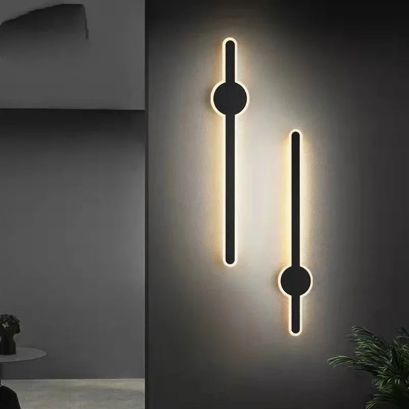 Luxury LED Acrylic Wall Light - Modern Minimalist Bedroom Decor